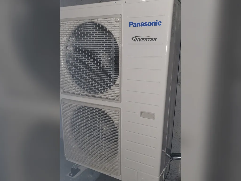 Pompa ciepła, Rydułtowy: Jednostka zewnętrzna Panasonic