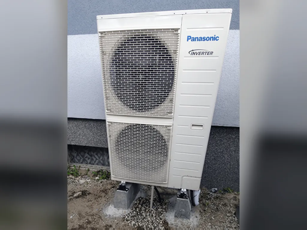 Pompa ciepła, Gołkowice: Jednostka zewnętrzna Panasonic