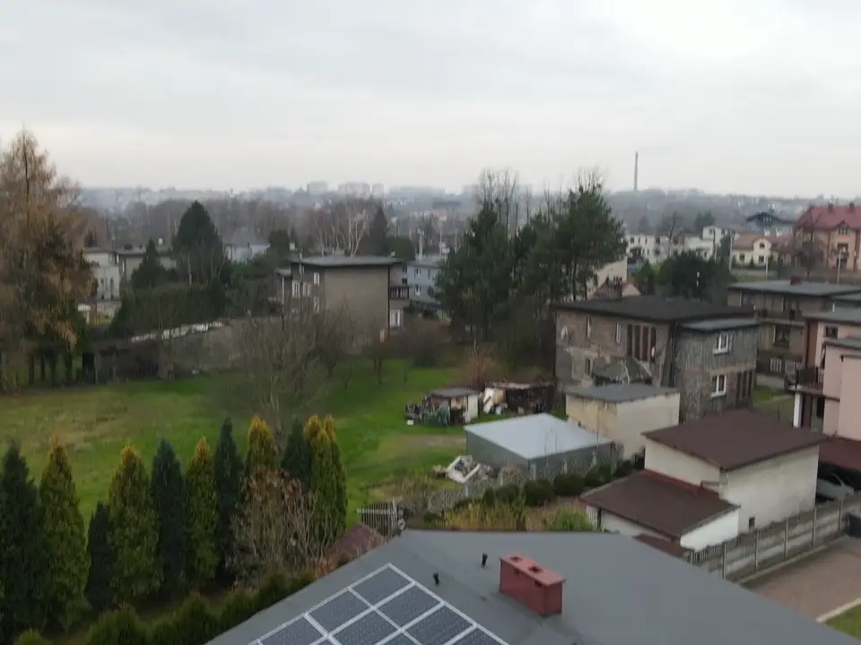 Instalacja fotowoltaiczna 6,23 kWp, Wodzisław Śląski, widok z drona